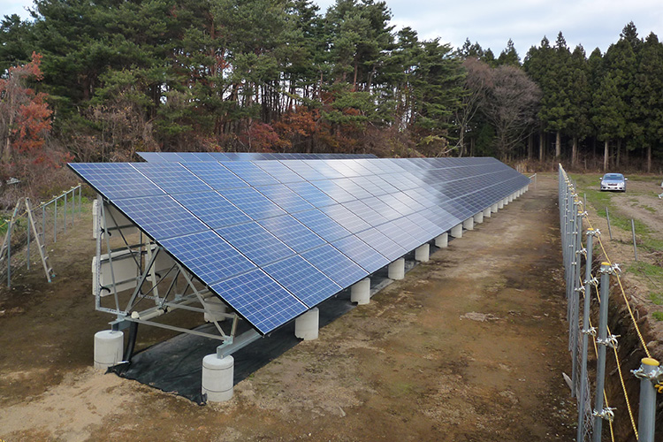 太陽光発電 施工例